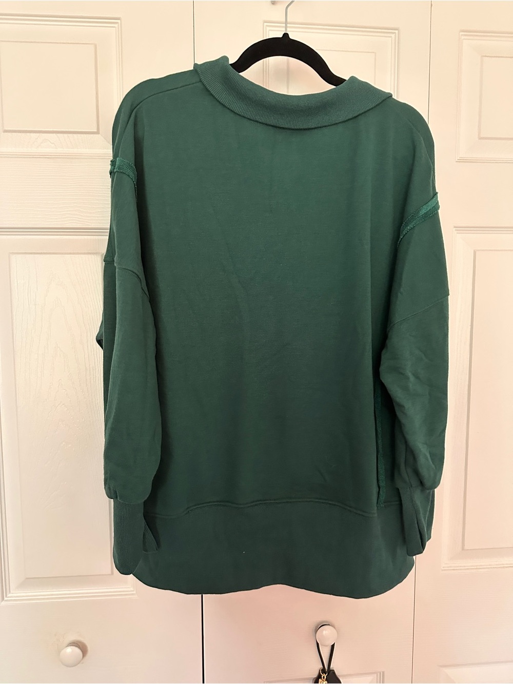 Amazon Essentials Button-Up Crewneck - Picture 2 of 2